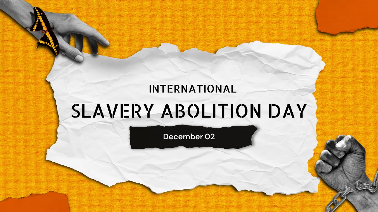 Abolition of Slavery PowerPoint Template