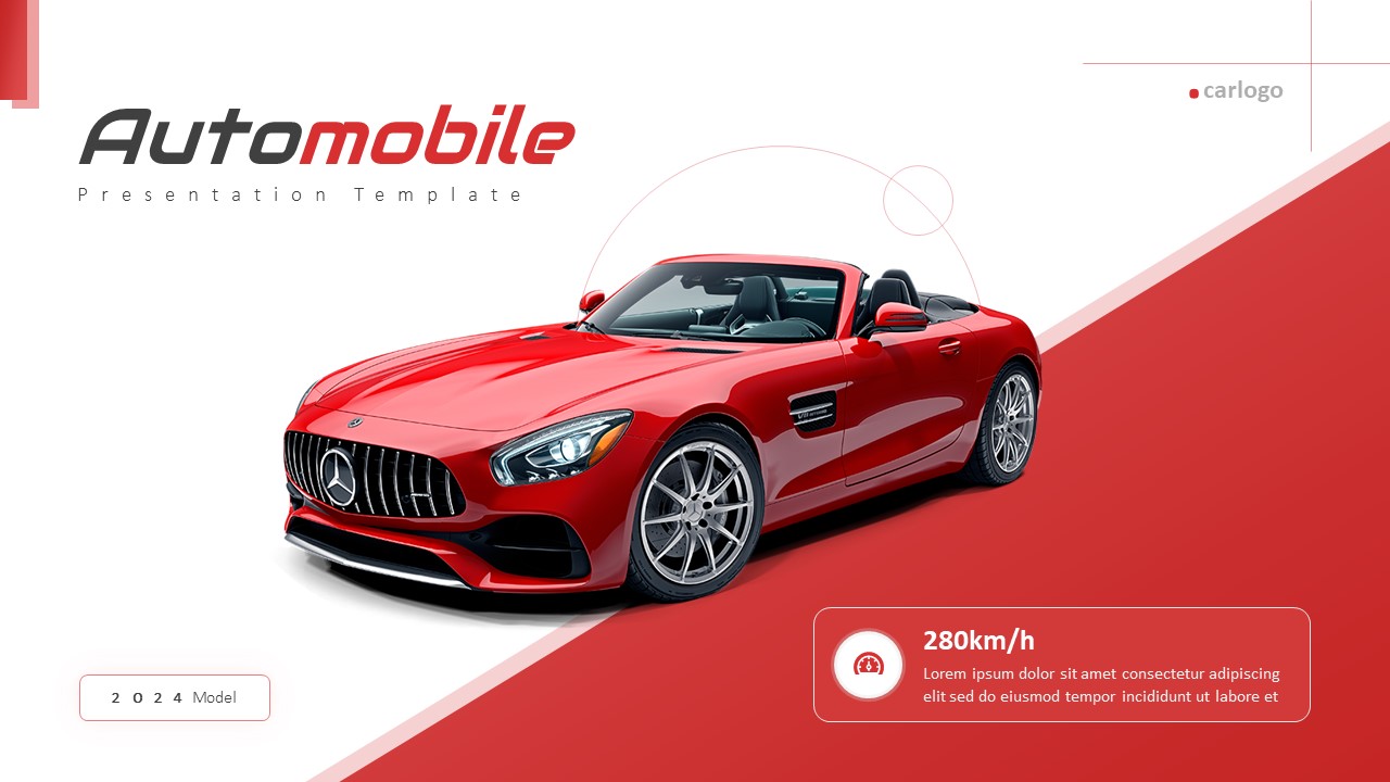 Automobile Presentation Template