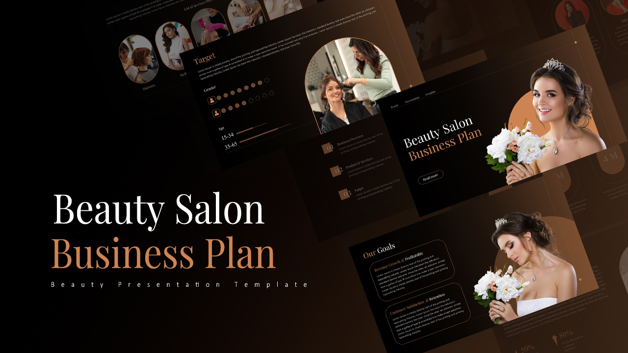 Beauty Salon Business Plan Template In PowerPoint