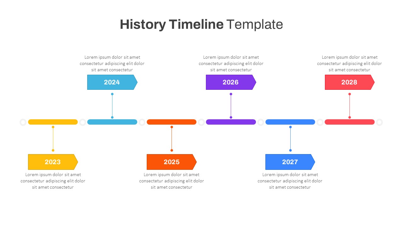 History Timeline Ppt