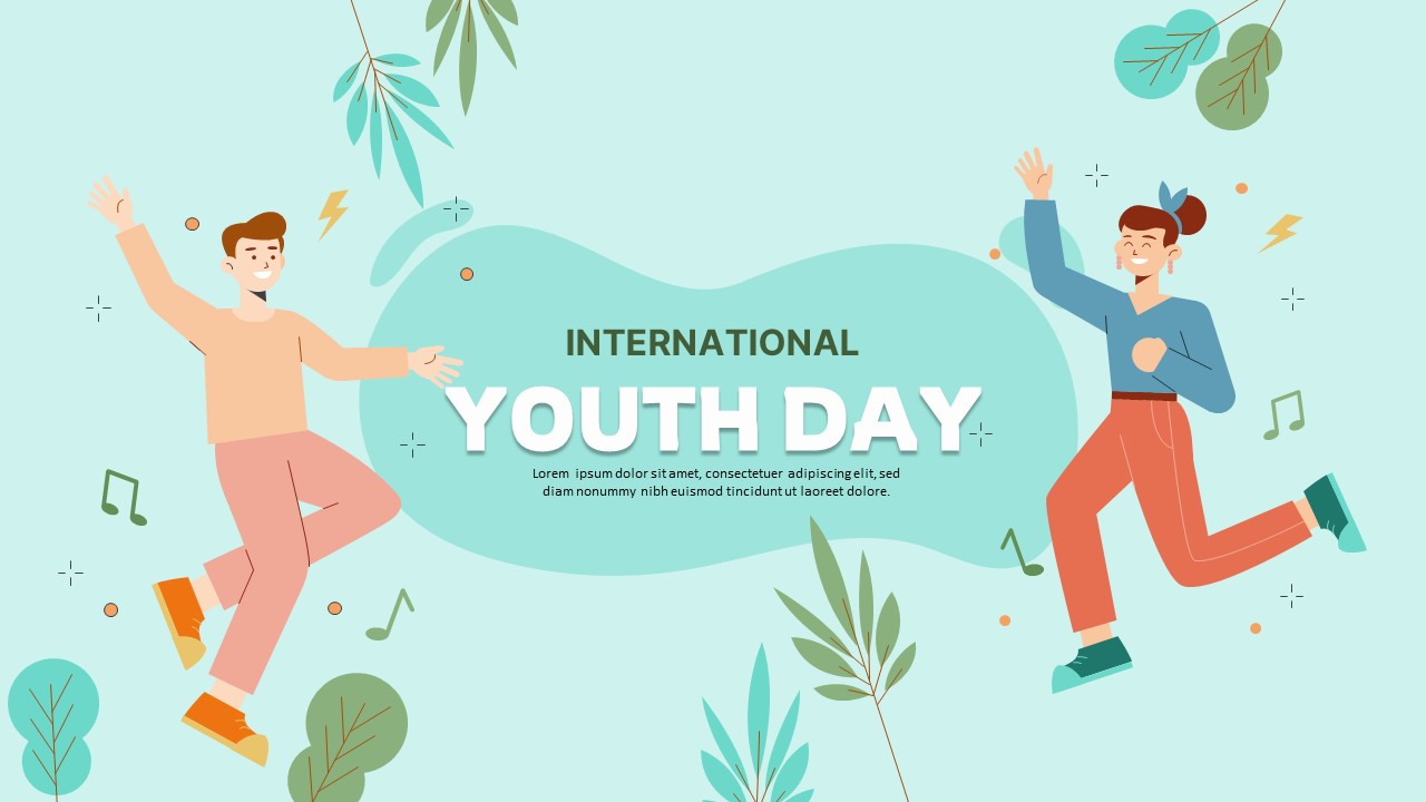 International Youth Day Template for PowerPoint & Google Slides