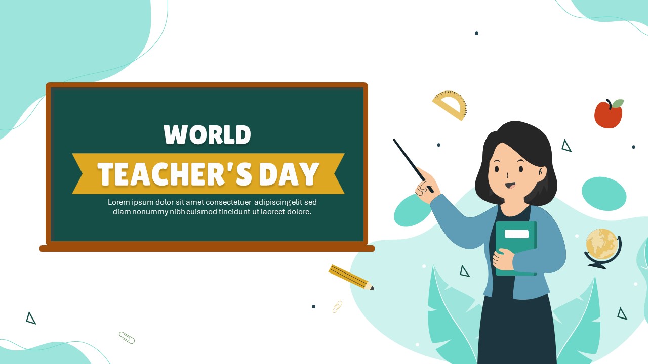 Ppt Template For Teachers Day