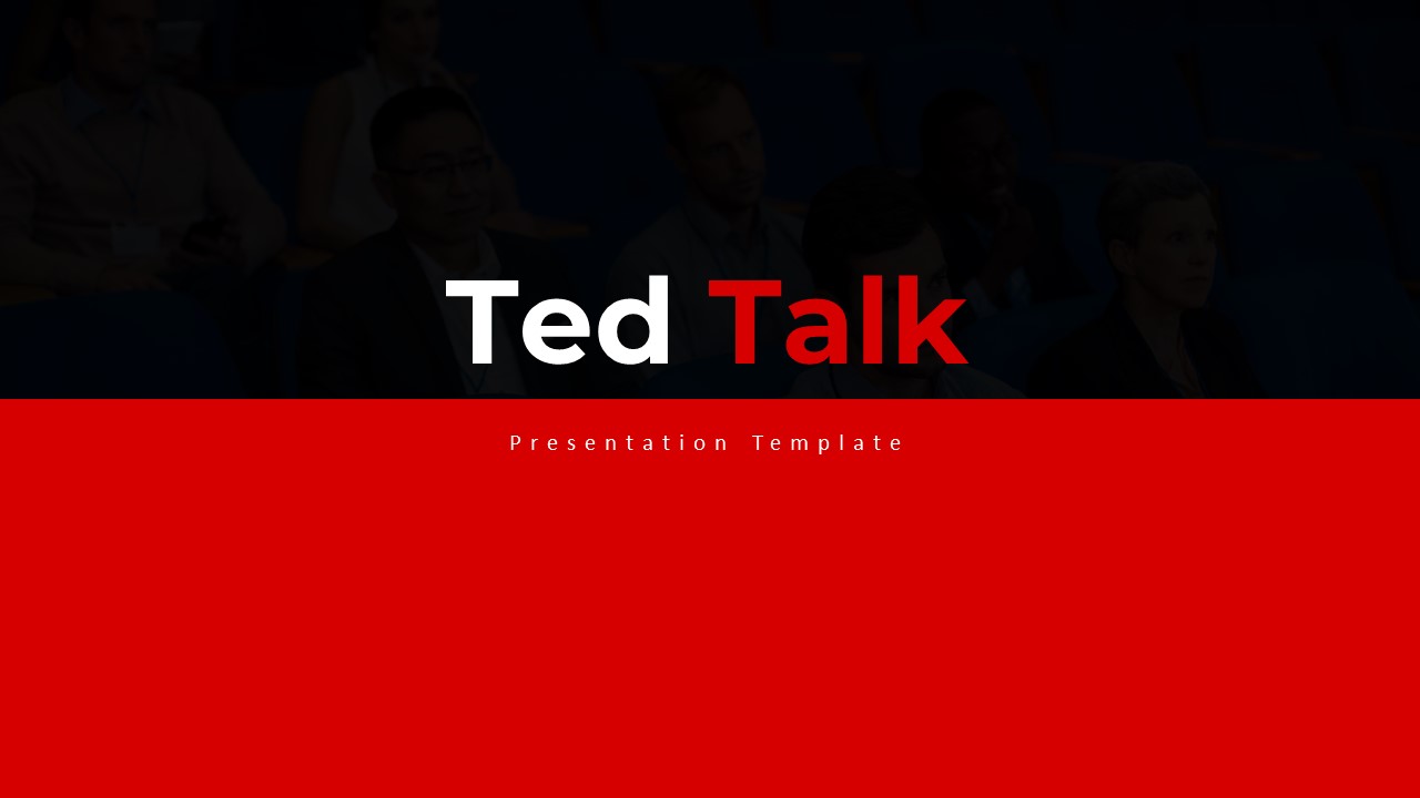 Ted Talk PowerPoint Templates and Google Slides- SlideKit