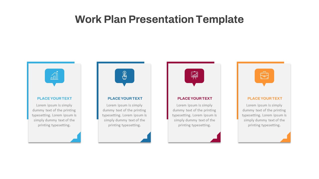 Annual Work Plan Template For PowerPoint