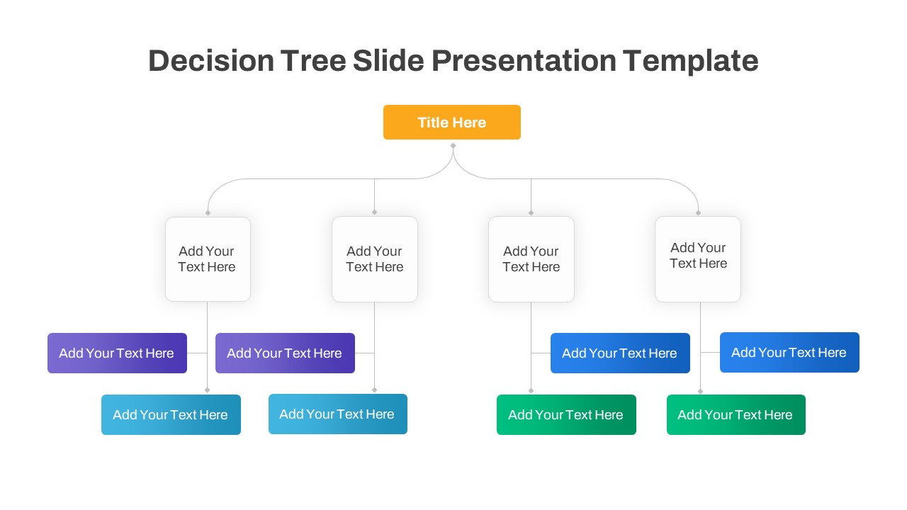 Basic Hierarchical Pyramid PPT Template for Organizational Structures ...