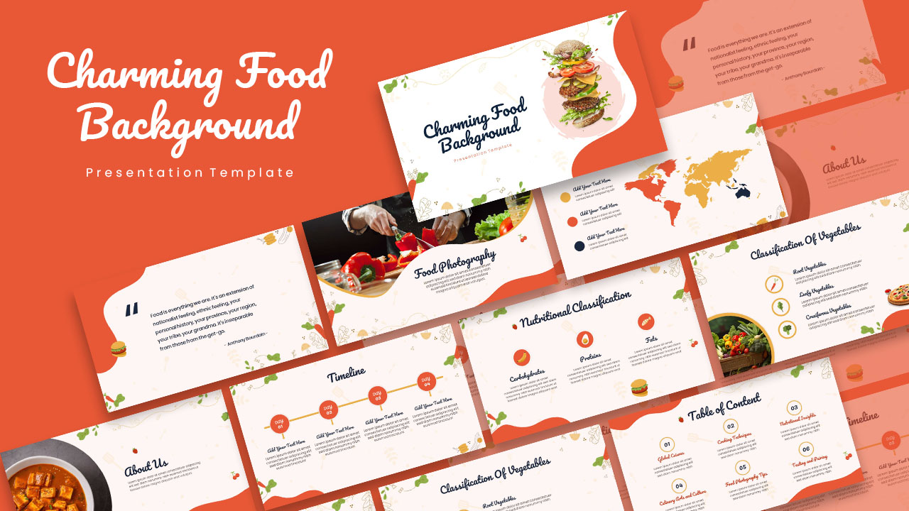 Free Food Power Point Templates