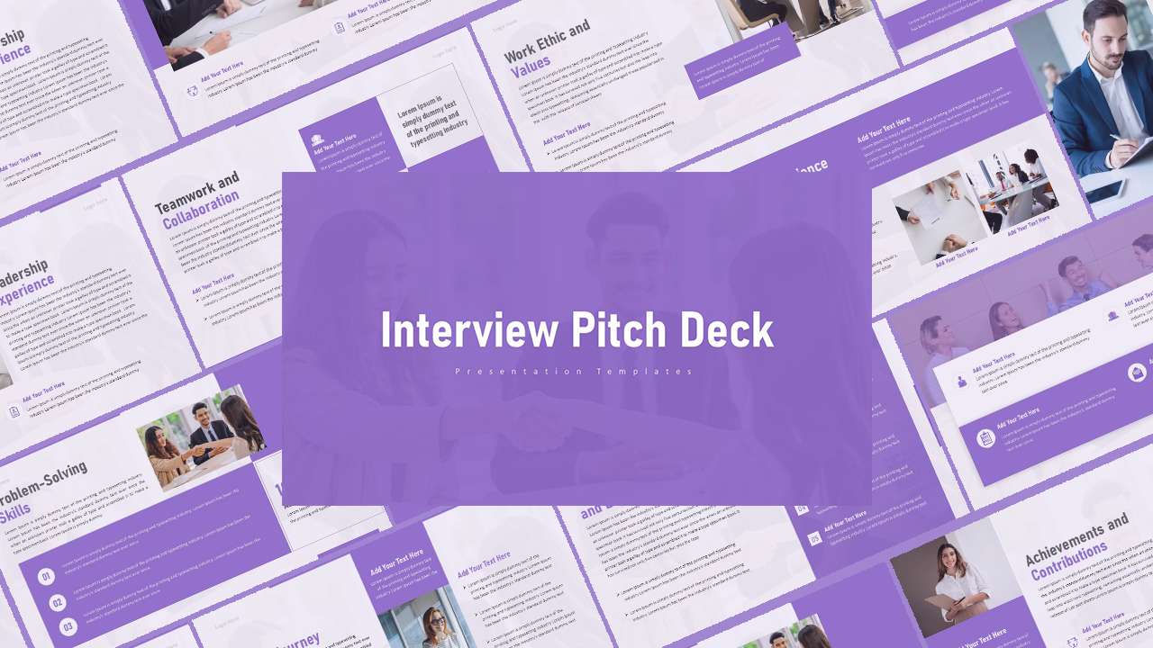 Interview Presentation Templates Cover Image