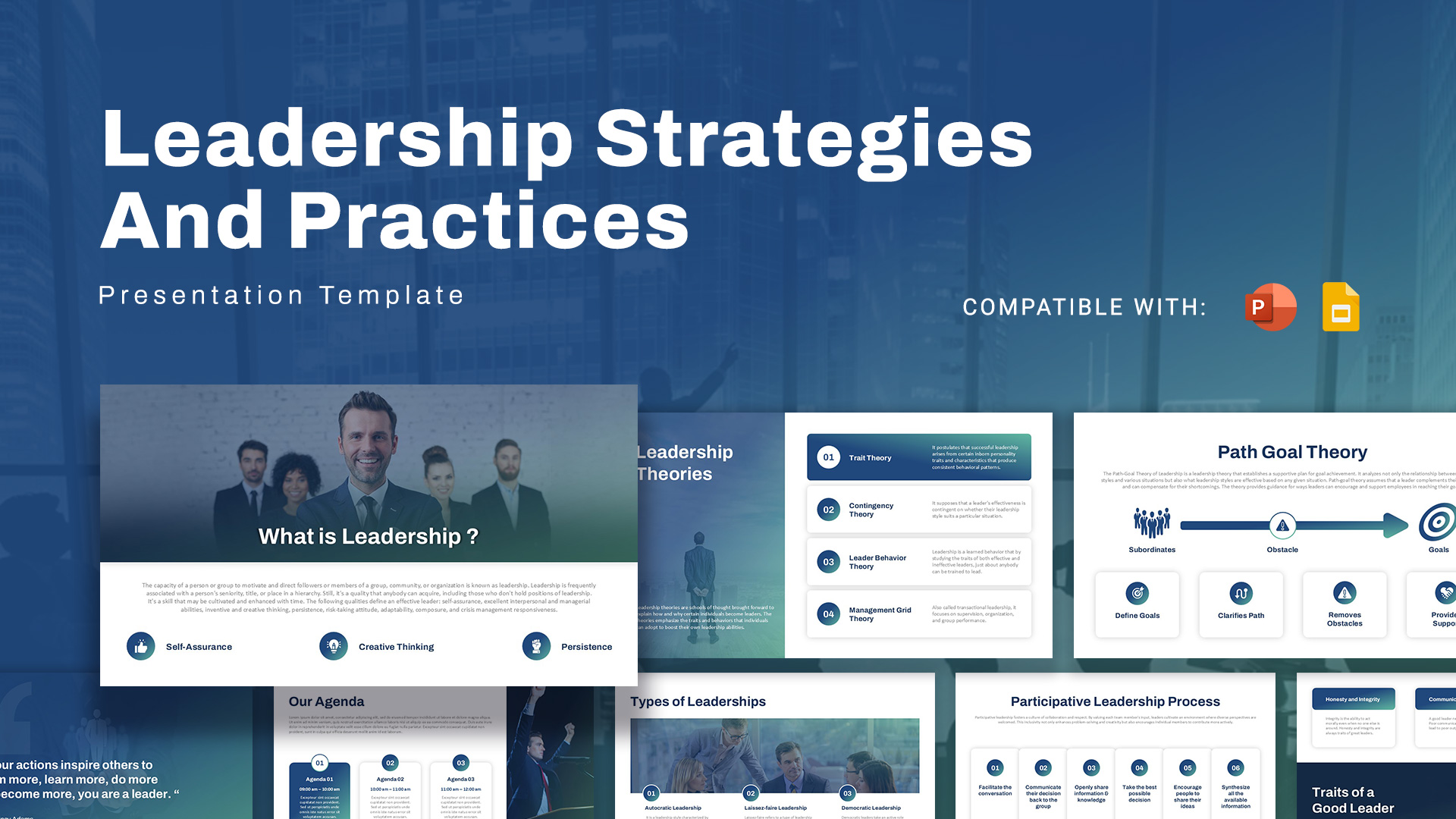 Leadership Strategies And Practices Template