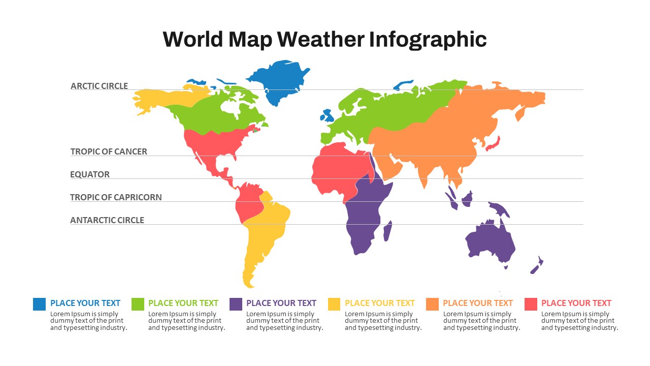 PowerPoint Slide World Map