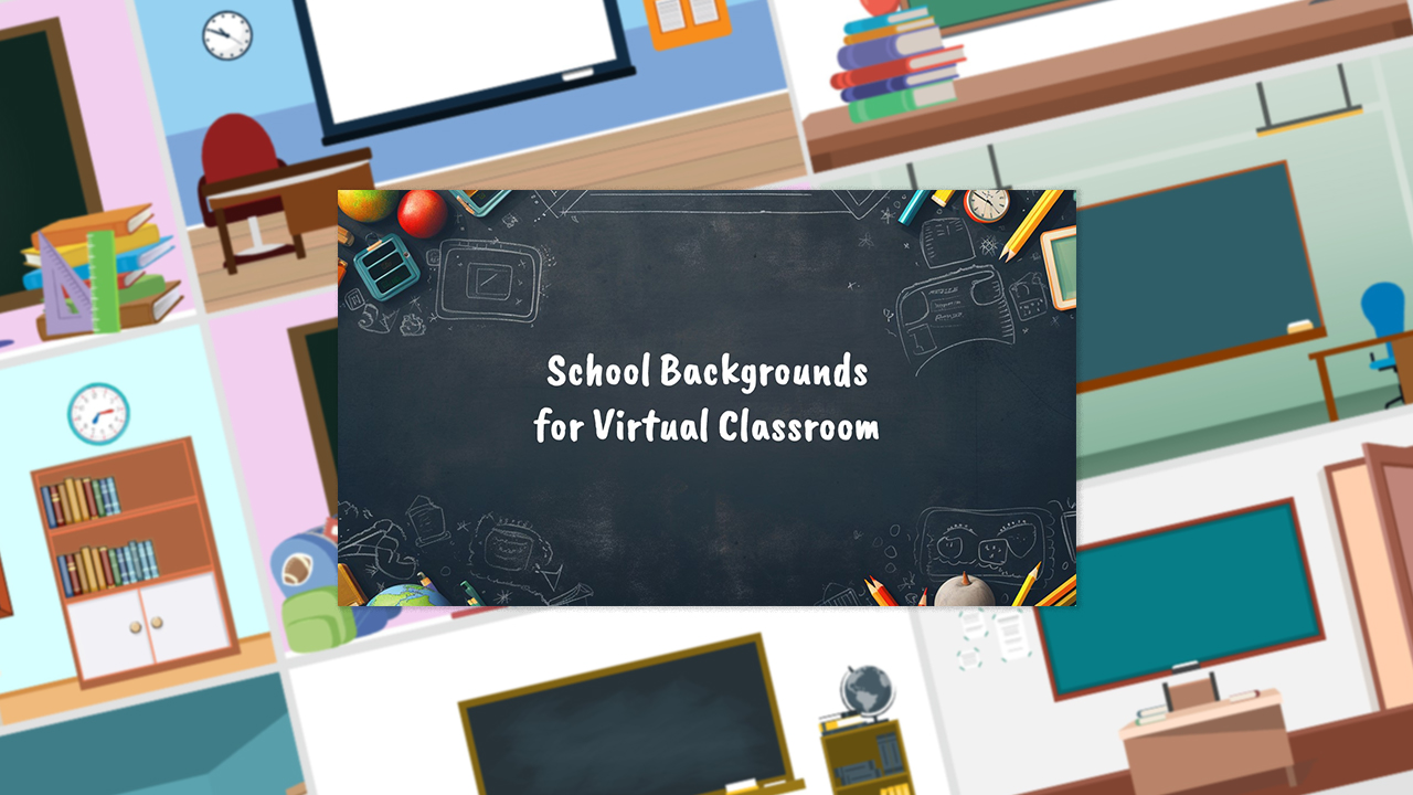 Virtual Classroom Ppt Template