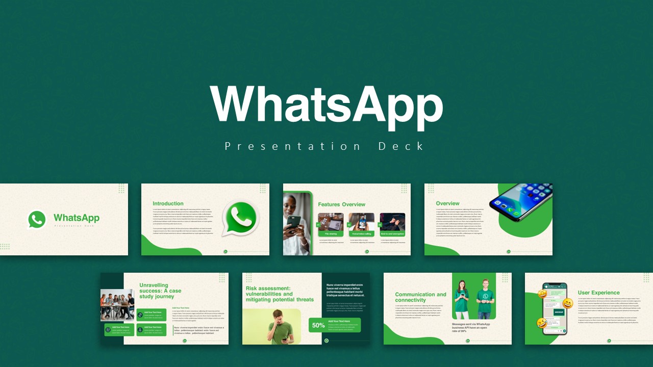 WhatsApp PowerPoint Presentation Templates