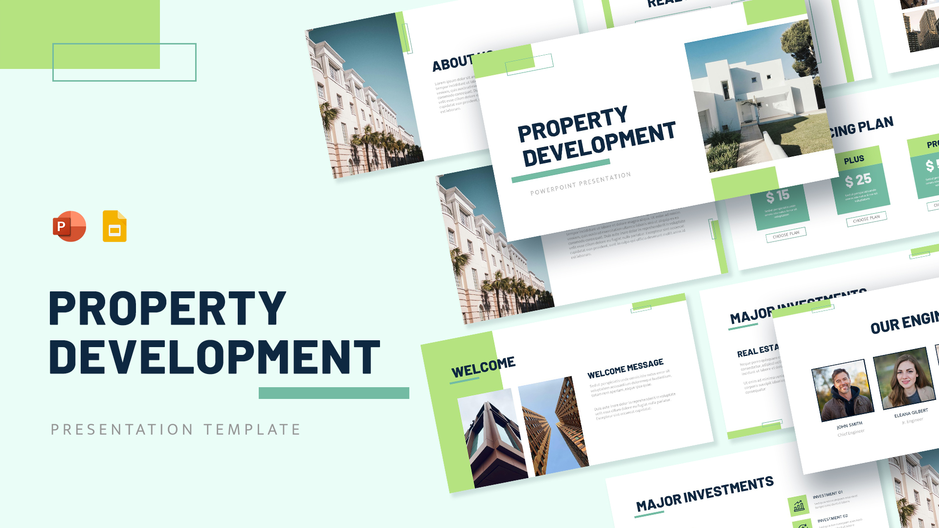 property development presentation template