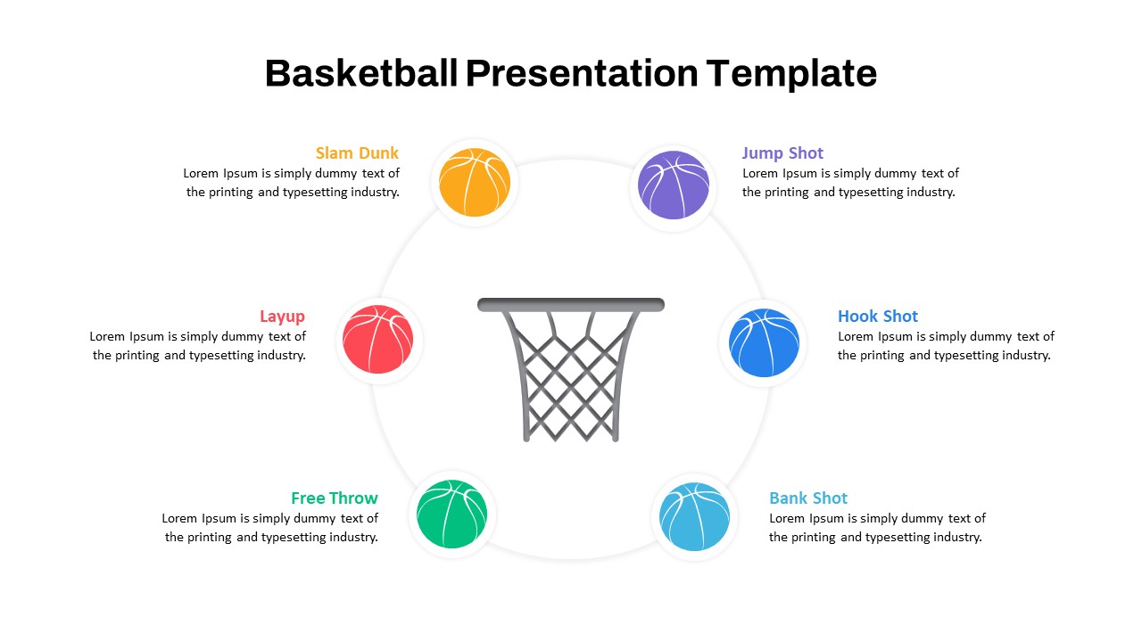 Basketball PPT Template