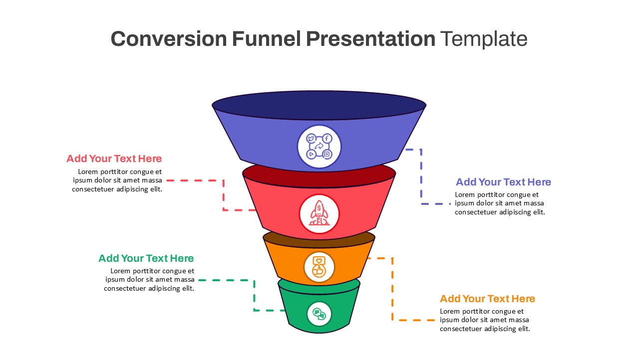 Conversion Funnel PowerPoint Template