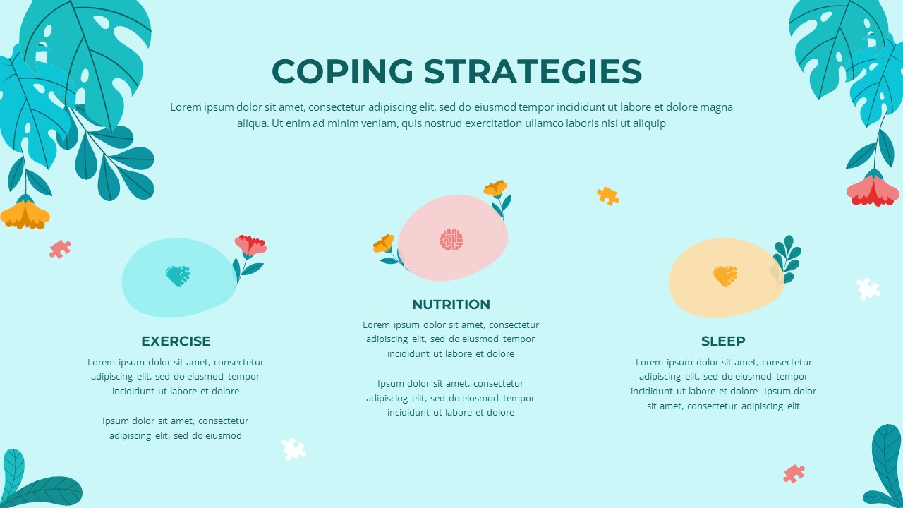 Coping Strategies Presentation Template For PowerPoint and Google ...