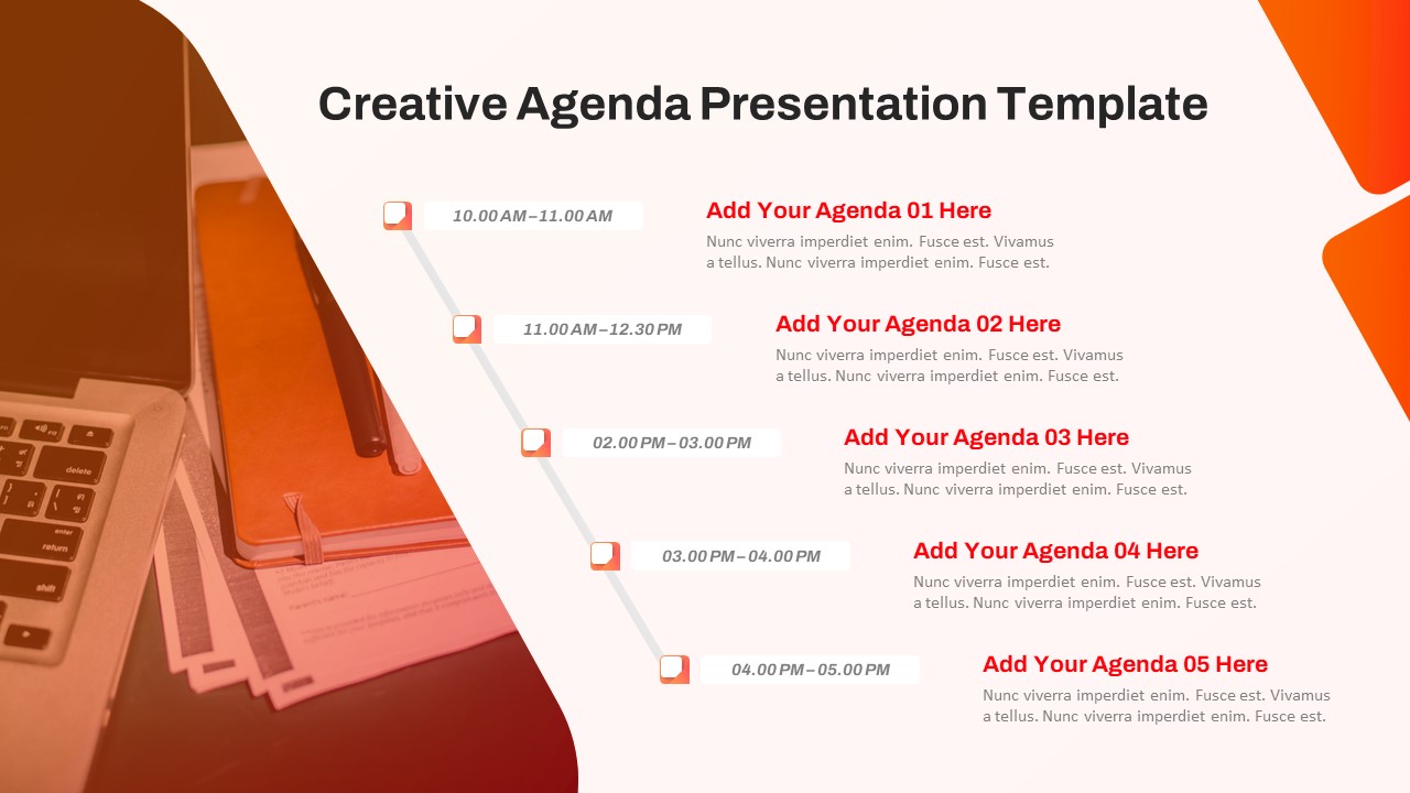 RFP Agenda Slides PowerPoint & Google Slides Template - SlideKit