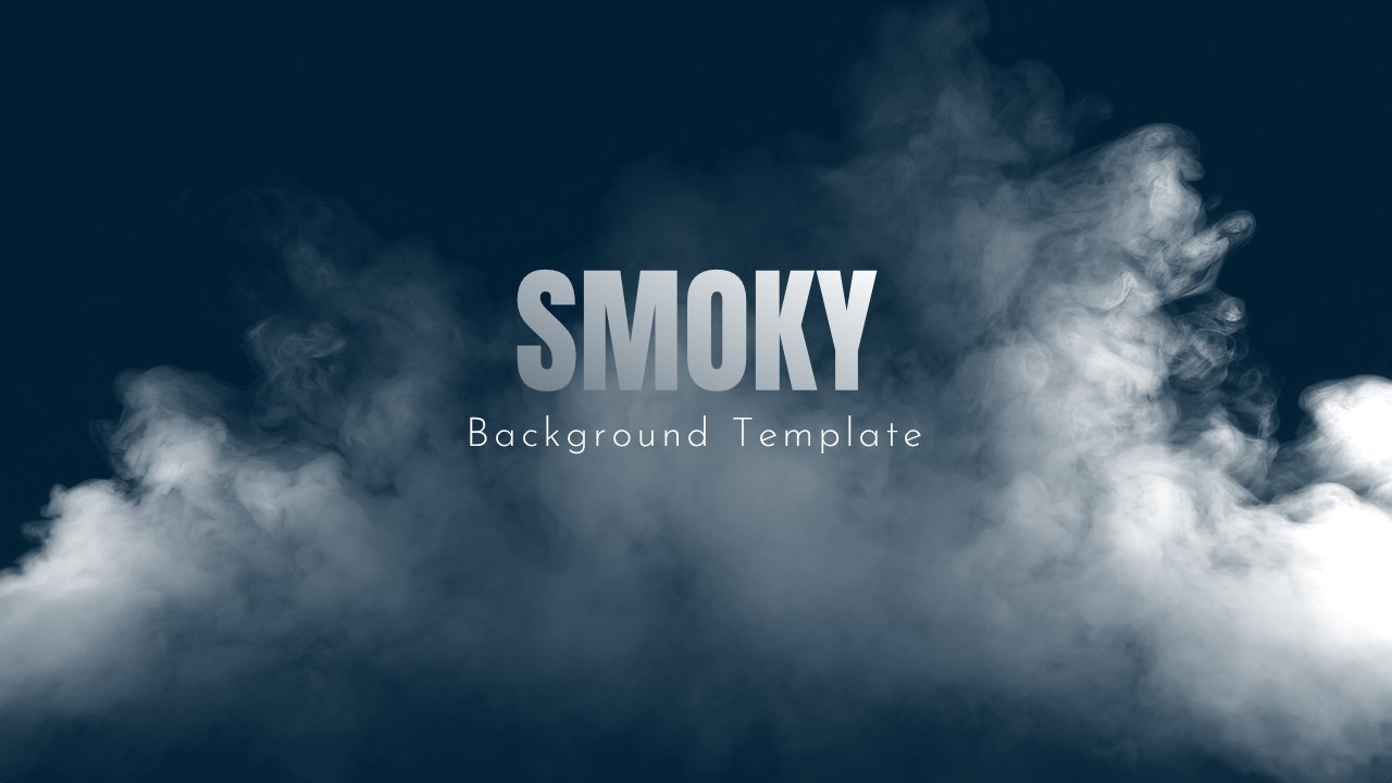 Free Smoky Presentation Background