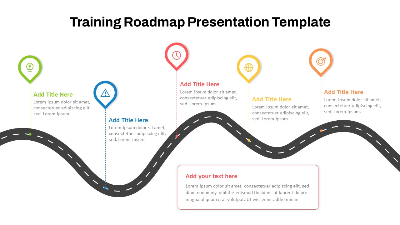 Free Training Roadmap Template PowerPoint