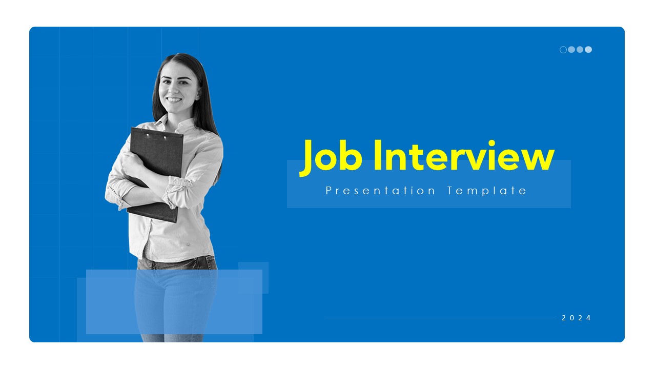 Professional Job Interview Powerpoint Presentation Templates Slidekit 4883