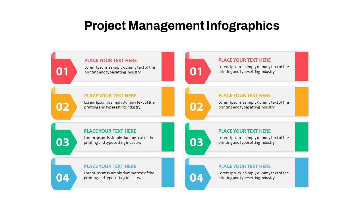 Modern Design Project Management PowerPoint Presentation Template