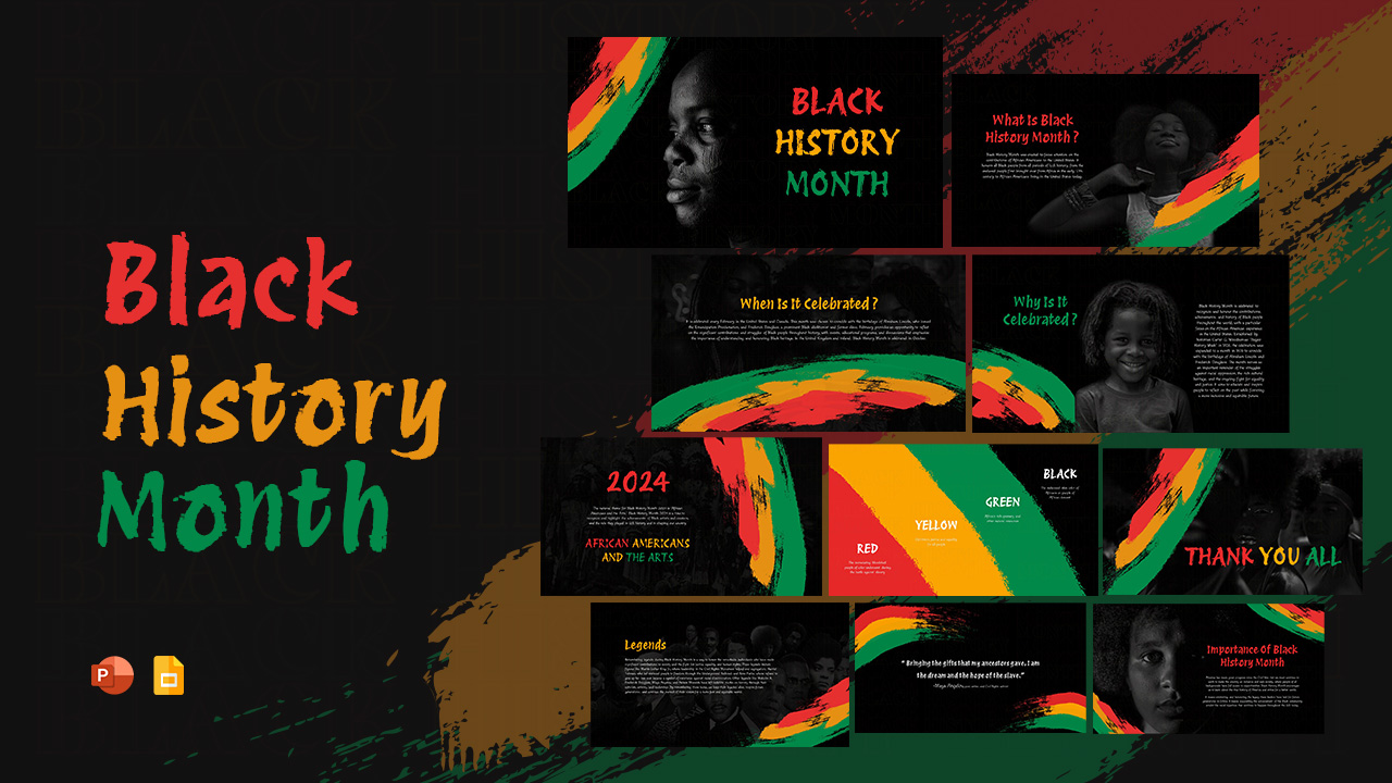 Free PowerPoint Black History Slides Featured Image