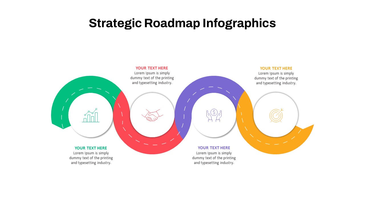 Strategic Roadmap PPT Template