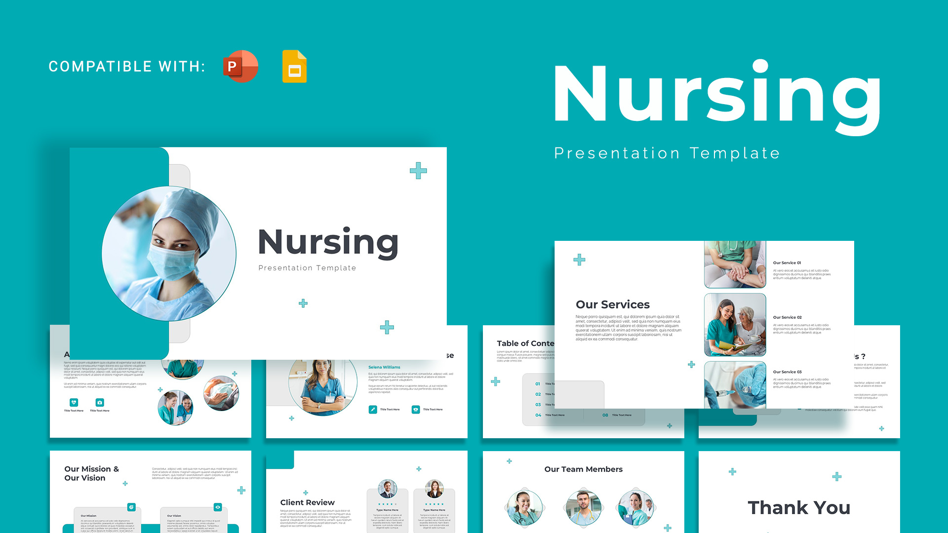 nurse ppt template