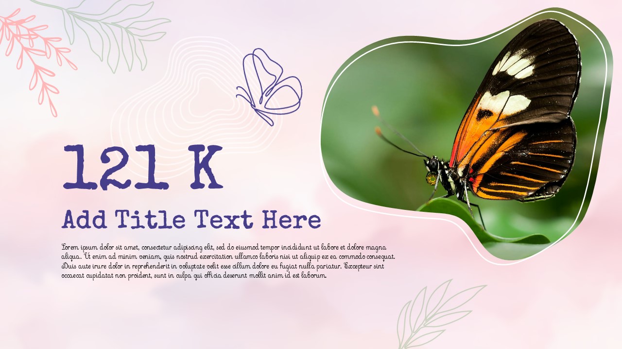 Free Butterfly Theme PowerPoint Templates and Google Slides - SlideKit