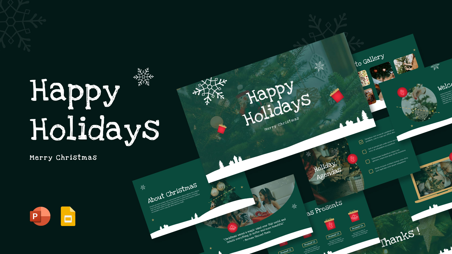 christmas powerpoint presentation templates