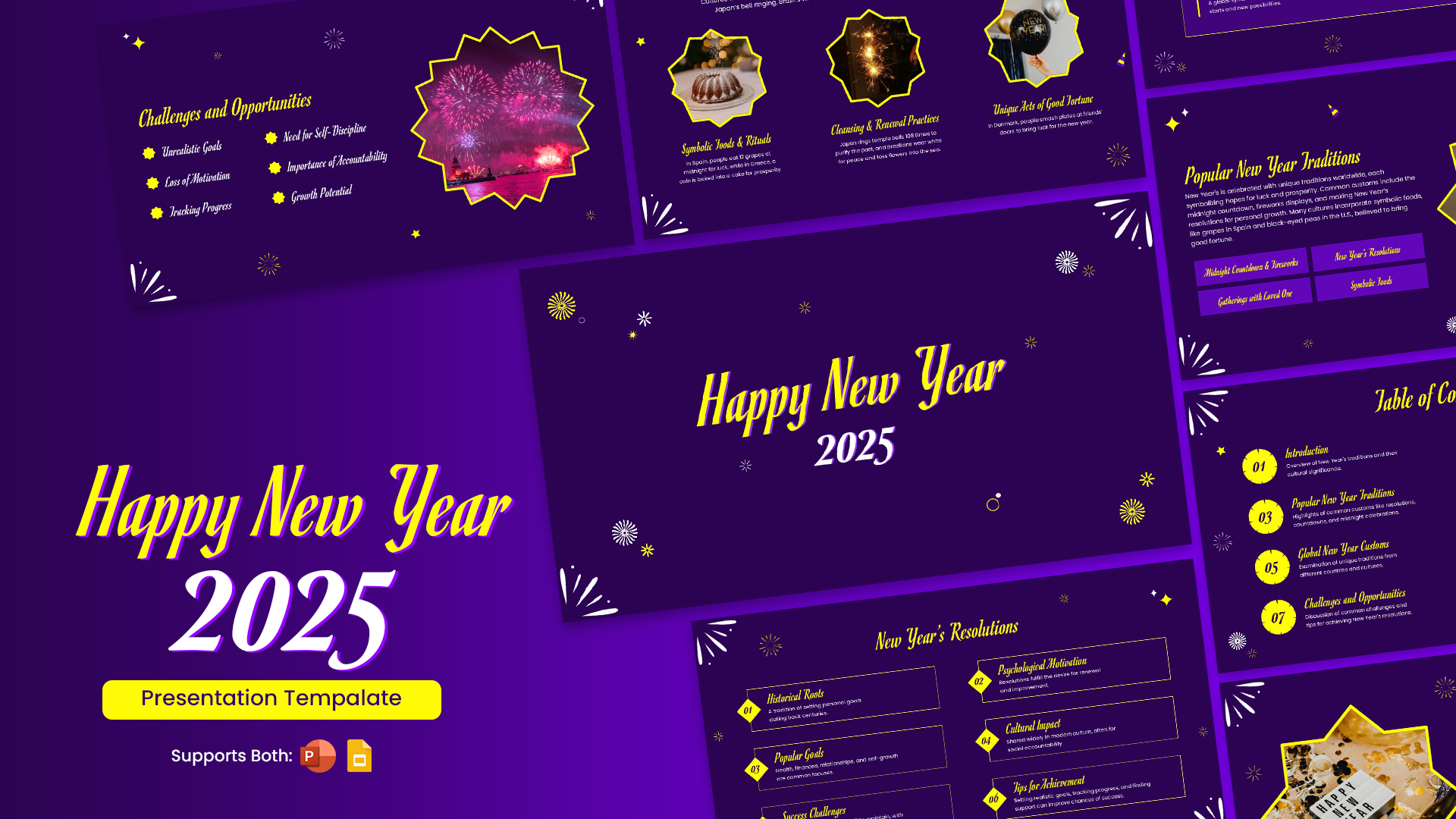 2025 New Year Best PowerPoint Templates and Google Slides Featured Image