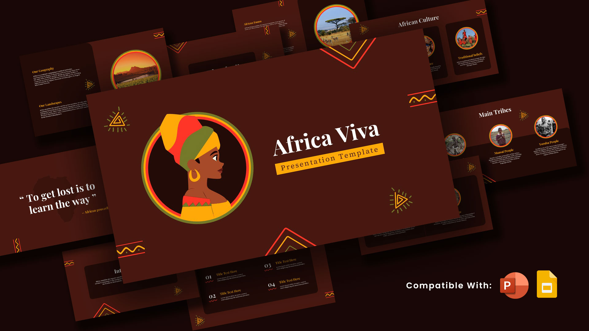 Africa Viva Presentation Template