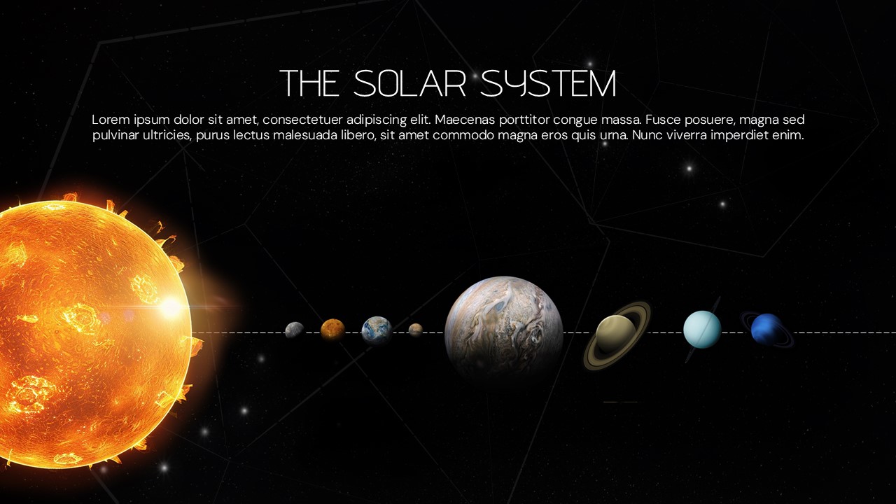 Solar System Powerpoint Presentation Template Slidekit